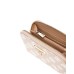 GUESS LAUREL PORTAFOGLIO MEDIO SABBIA CON LOGO ALL-OVER