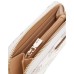 GUESS LAUREL PORTAFOGLIO MEDIO BIANCO CON LOGO ALL-OVER 
