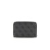 GUESS LAUREL PORTAFOGLIO MEDIO NERO CON LOGO ALL-OVER 4G
