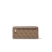 GUESS LAUREL PORTAFOGLIO GRANDE MARRONE LOGO ALL-OVER