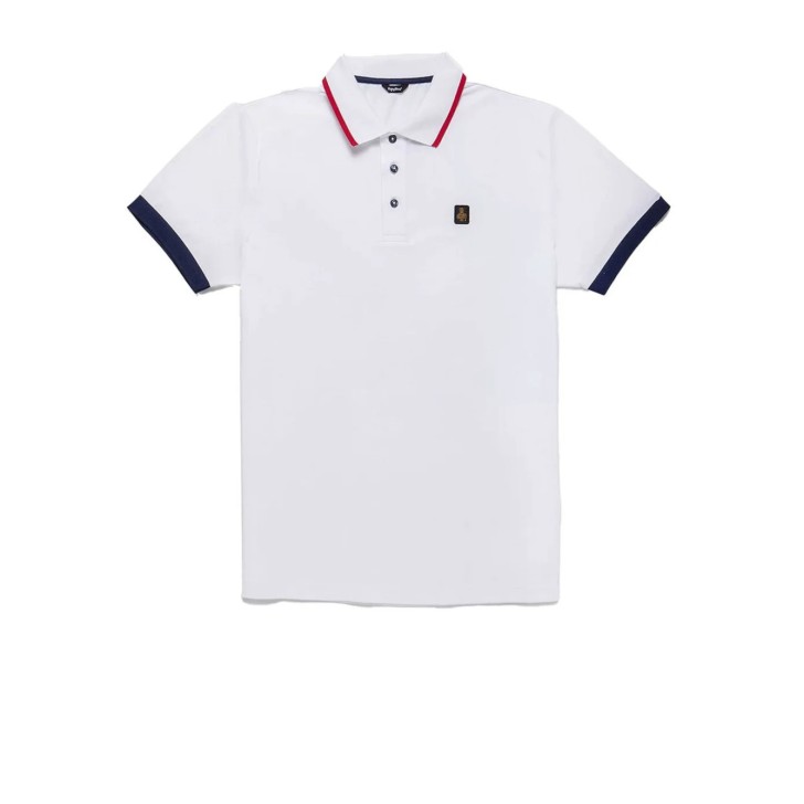 REFRIGIWEAR RAY POLO WHITE