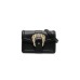 Versace Jeans Couture Borsa Nera a tracolla con fibbia color oro