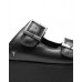 WINDSORSMITH SANDALO TWILIGHT BLACK SOFT IN LEATHER CON PLATFORM 