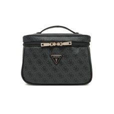 GUESS JESCO BEAUTY CASE DA VIAGGIO NERO 4G LOGO ALL-OVER