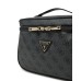 GUESS JESCO BEAUTY CASE DA VIAGGIO NERO 4G LOGO ALL-OVER