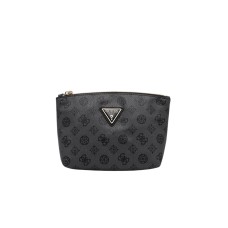 GUESS BEAUTY CASE WILDER CON 4G LOGO ALL-OVER NERA