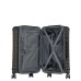GUESS WILDER VALIGIA TROLLEY MEDIO MARRONE CON LOGO ALL-OVER