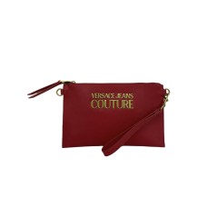 Versace Jeans Couture Pochette Rossa con laccio da polso e tracolla removibile e regolabile