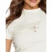 ﻿GUESS T-SHIRT COLETTE CREMA LOGO 