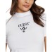 GUESS COLETTE MINI ABITO STRETCH BIANCO
