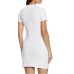 GUESS COLETTE MINI ABITO STRETCH BIANCO