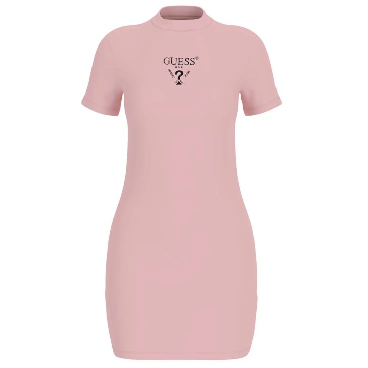 GUESS COLETTE MINI ABITO STRETCH ROSA