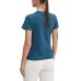 GUESS T-SHIRT JULIA BLU CON LOGO STRASS