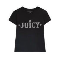 Juicy Couture T-shirt nera da donna