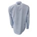 La Martina Camicia REGULAR FIT Azzurra in cotone a manica lunga con maxi patch ricamati a contrasto