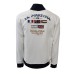 La Martina Felpa REGULAR FIT con chiusura doppia Full Zip a manica lunga con logo ricamato blu a rilievo 