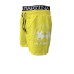 La Martina Boxer da Mare Giallo con maxi logo a contrasto bianco e vita elasticizzata con logo lettering