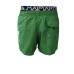 La Martina Boxer da Mare Verde con maxi logo a contrasto bianco e vita elasticizzata con logo lettering