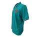 La Martina Polo REGULAR FIT in cotone Verde a manica corta con logo La Martina ricamato arancione