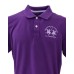 La Martina Polo REGULAR FIT in cotone Viola a manica corta con logo La Martina  ricamato