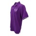 La Martina Polo REGULAR FIT in cotone Viola a manica corta con logo La Martina  ricamato