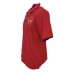 La Martina Polo REGULAR FIT in cotone Rossa a manica corta con logo La Martina Gold ricamato