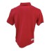 La Martina Polo REGULAR FIT in cotone Rossa a manica corta con logo La Martina Gold ricamato