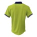 La Martina Polo SLIM FIT Verde Lime in cotone a manica corta con logo ricamato a rilievo 