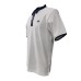 La Martina Polo REGULAR FIT Bianca a manica corta in cotone con logo ricamato blu