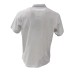 La Martina Polo REGULAR FIT a manica corta in cotone bianca con patch ricamati a rilievo Silver