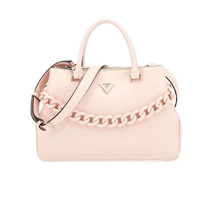 Borsa guess bianca e rosa on sale