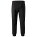 Emporio Armani Pantalone jogger nero in double jersey con bande laterali elastiche con logo Emporio Armani