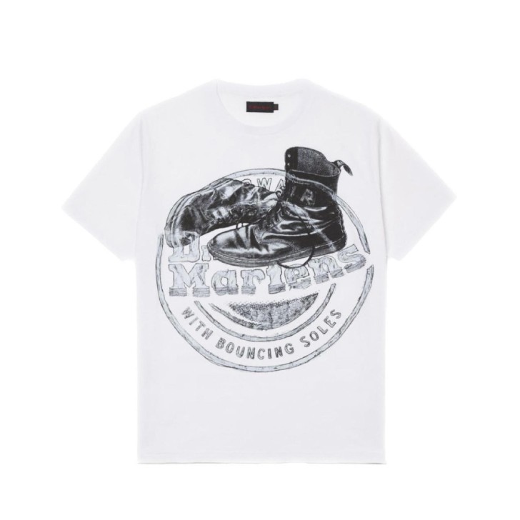 Dr. Martens T-shirt Bianca Unisex 