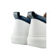 ALEXANDER SMITH WEMBLEY SNEAKER IN LEATHER WHITE BLUE