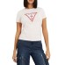 GUESS T-SHIRT ROSA LOGO TRIANGOLO NELLA PARTE ANTERIORE
