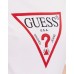 Guess t-shirt bianca con logo nella parte anteriore