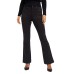 Guess Pantalone Nero a vita alta da Donna 
