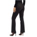 Guess Pantalone Nero a vita alta da Donna 