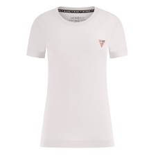 GUESS T-SHIRT ROSA CON LOGO LATERALE