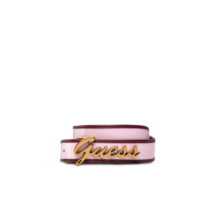 Guess cintura Rosa con logo nella parte anteriore