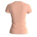 Guess t-shirt color pesca con logo nella parte anteriore 