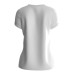 Guess t-shirt bianca con logo e rosa glitter