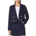 GUESS BLAZER ANDREE CROP BLU DOPPIOPETTO