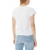 GUESS T-SHIRT BIANCA LOGO IN STRASS