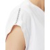 GUESS T-SHIRT BIANCA LOGO IN STRASS