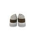 Borbonese Sneakers in pelle bianca con inserti in Graffiti OP Natural 