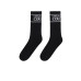 Versace Jeans Couture Calzini Neri in cotone con Logo Versace Jeans Couture di colore nero