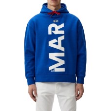 LA MARTINA MAN HOODIE FLEECE BRUSHED FLEE Turkish Sea         