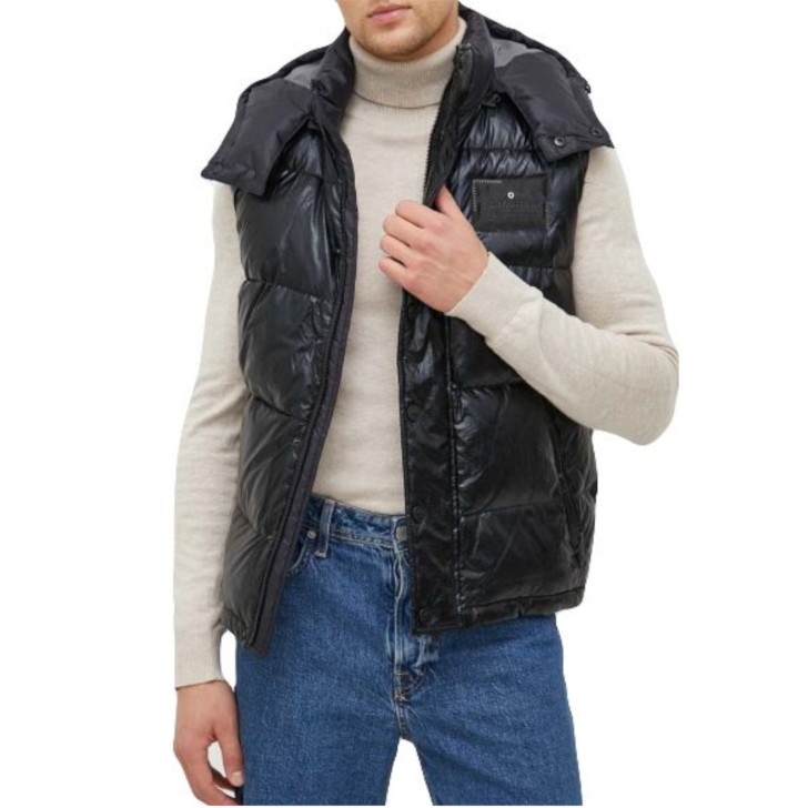 LA MARTINA MAN VEST NYLON Black               