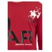 LA MARTINA MAN T-SHIRT L/S PEACHED COTTON Barbados Cherry     